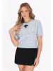 faina Women Sweater in light blue
