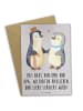 Mr. & Mrs. Panda Grußkarte Großelternliebe mit Spruch in Grau Pastell