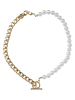 Urban Classics Necklac in gold/gunmetal
