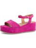 Tamaris Keilsandaletten in PINK SUEDE