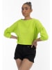 myMo Damen Sweatshirt in Limette