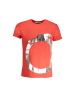 Trussardi Rotes Baumwoll-T-Shirt