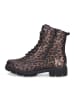 remonte Schnürboot in Leo Metallic