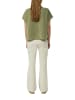 s.Oliver Kurzarm-Sweatshirt in khaki