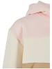 Urban Classics Kapuzenpullover in pink/whitesand/unionbeige