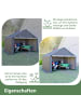 ABRIHOME Gerätehaus in Dunkelgrau 305x296x233 cm für Fahrrad Werkzeug Garten