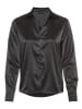 Laura Scott Satinbluse in schwarz