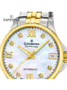 Candino Analog-Armbanduhr Candino Automatik silber, gold mittel (ca. 34mm)