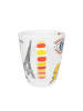 Blond Amsterdam Becher Love Letter E in Bunt - 350 ml