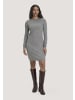 Hessnatur Hessnatur Strickkleid Regular aus Bio-Schurwolle mit Cashmere in grau