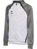 Hummel Reißverschluss Jacke Hmllead Kinder in WHITE/STEEL GRAY