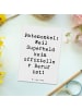 Mr. & Mrs. Panda Postkarte Patenonkel Superheld mit Spruch in Weiß