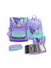 Belmil 5tlg-Set: Premium Schulranzen Compact Plus Serenity in Lila H37xL30.5xT19 cm