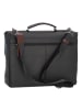 Bugatti Corso DeLuxe Aktentasche Leder 39 cm Laptopfach schwarz