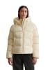 Marc O'Polo DENIM Pufferjacke mit Kapuze regular in White Blush