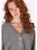 DreiMaster Damen Cardigan in Grau Melange