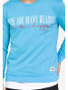PLUS EIGHTEEN Herren Sweater in Türkis