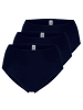 Pompadour Taillenslips 3er Pack in Navy