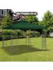 Outsunny Pavillondach 3 x 3 m Grün