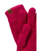 Camel Active Gefütterte Strickhandschuhe in Magenta