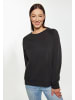 usha BLUE LABEL Damen Sweatshirt in Schwarz