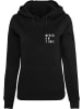 Mister Tee Hoodie "Ladies Never On Time Hoody" in Schwarz