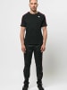 Kappa T-shirt KM222 BANDA COEN SLIM in Black-Racing Red