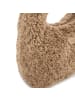 Seidenfelt Letje Schultertasche 47 cm toffee