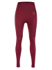 BeShaped Leggings Femme Force in bordeaux