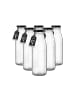 Ritzenhoff & Breker 6er Set Milchflaschen Mara 500 ml in transparent