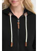 Oxmo Sweatjacke OXMILLE ZIPHOODIE in Schwarz