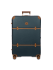 BRIC`s Bellagio 4 Rollen Trolley 76 cm mit Dehnfalte blau-tabak