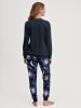 Calida Pyjama in dark sapphire