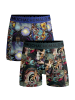 Muchachomalo 2er-Set: Boxershort in Mehrfarbig - für Kinder