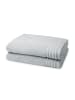 Vossen 2 X Duschtuch im Set Vienna Style Supersoft in Light grey