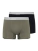 Hanro Retroshorts Cotton Essentials in antique green/ebony