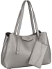 Guess Shopper Eco Brenton Girlfriend Satchel in Pewter