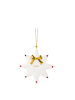 Villeroy & Boch Ornament Stern 2026 Christmas Classics in 0,9 x 11,3 x 11,3 cm in weiß-gold