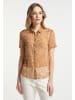 DreiMaster Klassik Bluse in Camel