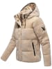 Marikoo Kapuzenplüschjacke Kaguraa 16 in Beige