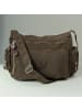 Bag Street Schultertasche Nylon braun ca. 30cm