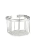 relaxdays Duschablage in Silber - (B)16 x (H)11,5 x (T)16 cm