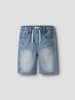 name it Shorts in Light Blue Denim