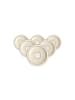 Villeroy & Boch 6er Set Espressountertassen Ivoire ø 13 cm weiß-gold in weiß-gold
