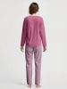 Calida Pyjama in red violet