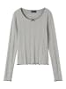 name it Oberteil mit langen Ärmeln in Grey Melange