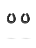 LIEBESKIND BERLIN Ohrringe The Organic Creole in schwarz