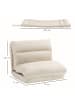HOMCOM Bodenstuhl in Beige 70L x 72B x 56H cm