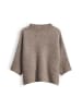someday. Talessa Strickpullover in Taupewood Melange