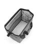 Reisenthel travelling allrounder L - Reisetasche 48 cm (summerstripes black) in twist silver